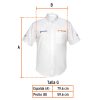 60366 - Camisa manga corta para hombre, blanca, G, Truper