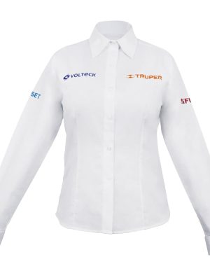 CAM-BCO-DLXL.jpg 63109 - Camisa manga larga para mujer, blanca, EG, Truper