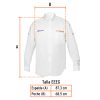 66014 - Camisa manga larga para hombre, blanca, EEEG, Truper
