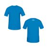 60420 - Playera cuello redondo para hombre, azul, G, Foset