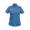 61105 - Camisa de mezclilla manga corta para mujer, EEG, Truper