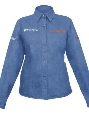 CAM-MEZ-DLXL.jpg 62109 - Camisa de mezclilla manga larga para mujer, EG, Truper