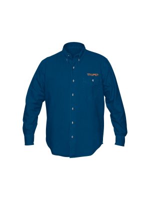 CAM-MEZ-LM.jpg 60337 - Camisa de mezclilla manga larga para hombre, M, Truper