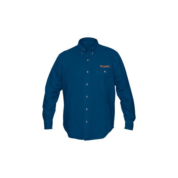 60336 - Camisa de mezclilla manga larga para hombre, CH, Truper