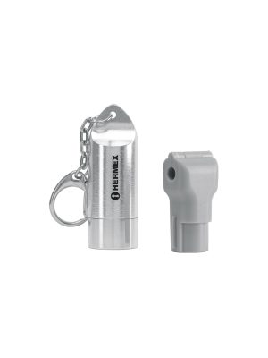 43369 - Caja con 100 candados para gancho y 1 llave magnética