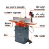 16282 - Canteadora de piso 6', 1 HP (750 W), Truper