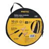 22808 - Cables pasa corriente 2.5m, 125 A, 10 AWG, con funda, Pretul