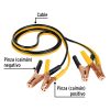 22808 - Cables pasa corriente 2.5m, 125 A, 10 AWG, con funda, Pretul