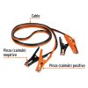 17543 - Cables pasa corriente 3 m, 225 A, 8 AWG, con funda, Truper