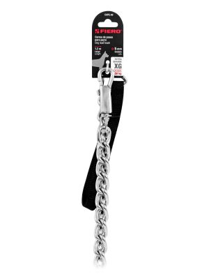 44286 - Correa de 1.2 m de paseo para perro, eslabón 5 mm, Fiero