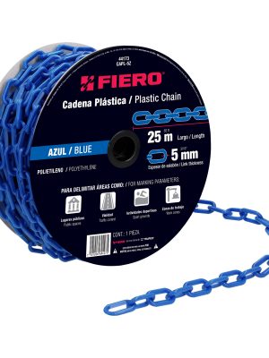 CAPL-5Z.jpg 44173 - Metro de cadena de 5 mm de plástico azul, carrete de 25 m