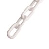 44181 - Metro de cadena de 8 mm de plástico blanca, carrete de 25 m