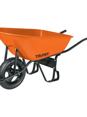 100177 - Carretilla 8 ft3 Imponchable, bastidor tubular, Truper