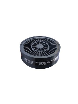 13735 - Bolsa con 2 cartuchos de repuesto, vapores orgánicos, Truper