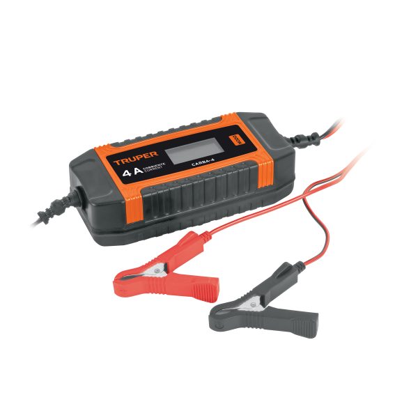 104009 - Cargador de 4 Amperes para baterías de 6V /12V