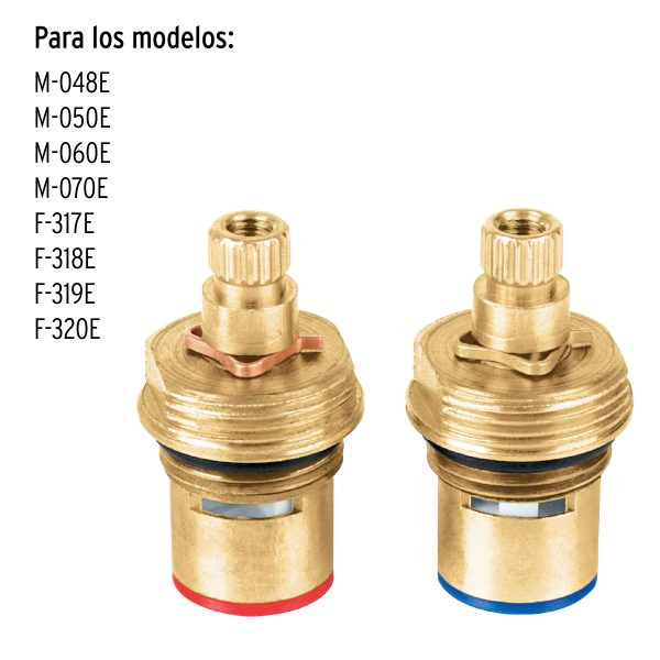 45712 - Bolsa con 2 cartuchos cerámicos para M-048E, 50E, 60E y 70E