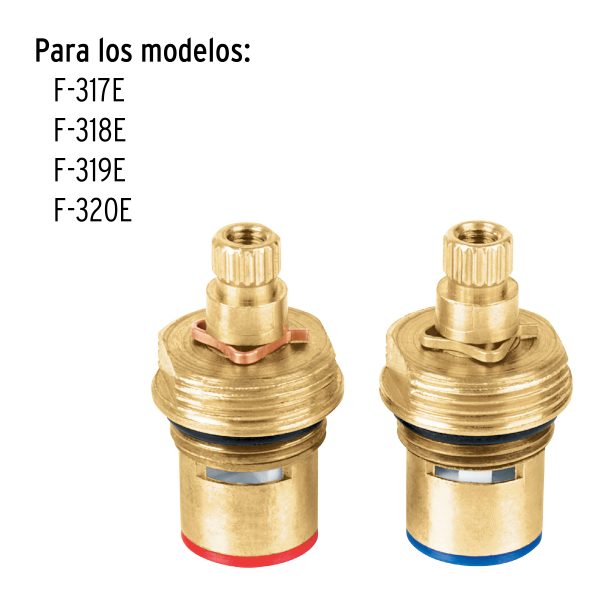 45717 - Bolsa con 2 cartuchos cerámicos p/F-317E, 318E, 319E y 320E