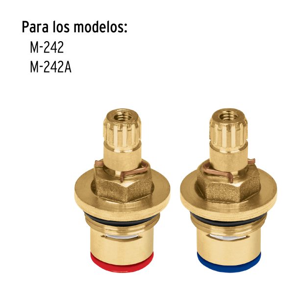 49098 - Bolsa con 2 cartuchos cerámicos para M-242 y M-242A, Foset