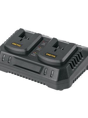 CARD-20P.jpg 29919 - Cargador dual de baterías de ion litio 20V, PRETUL