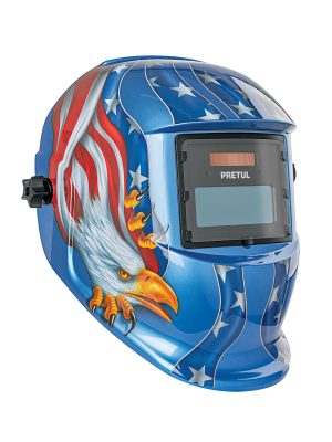 29011 - Careta electrónica p/soldar, águila, sombra 9 a 13, PRETUL