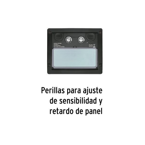 29978 - Careta electrónica p/soldar, semiprofesional, 9 a 13, PRETUL
