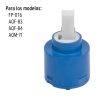 49438 - Cartucho para monomandos Aqua y Basic, Foset