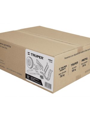 11854 - Caja c/llanta reforzada y acc. p/carretilla TRUPER