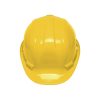 25037 - Casco de seguridad, ajuste de intervalos, amarillo, Pretul