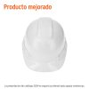 10370 - Casco de seguridad, ajuste de matraca, blanco, Truper