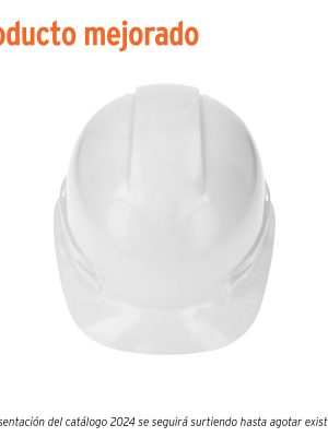 CAS-B.jpg 10370 - Casco de seguridad, ajuste de matraca, blanco, Truper