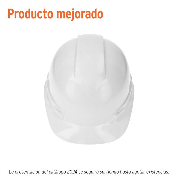 10370 - Casco de seguridad, ajuste de matraca, blanco, Truper