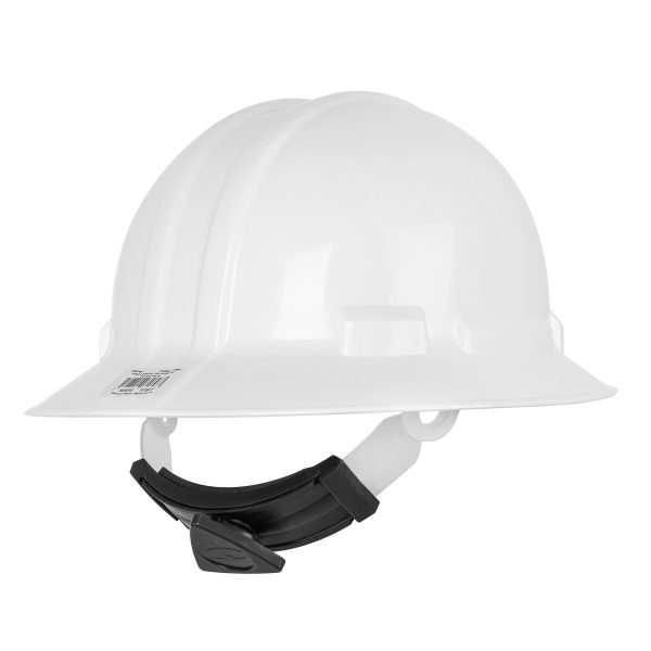 10567 - Casco de seguridad ala ancha, blanco, Truper