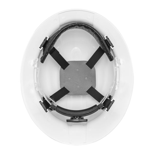 10567 - Casco de seguridad ala ancha, blanco, Truper