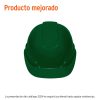 101270 - Casco de seguridad ventilado, ajuste de matraca, verde