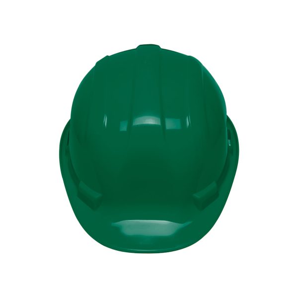 25045 - Casco de seguridad, ajuste de intervalos, verde, Pretul