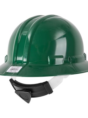10572 - Casco de seguridad ala ancha, verde, Truper