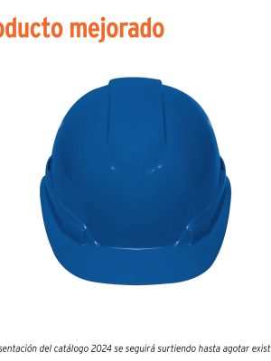 CAS-Z.jpg 10371 - Casco de seguridad, ajuste de matraca, azul, Truper
