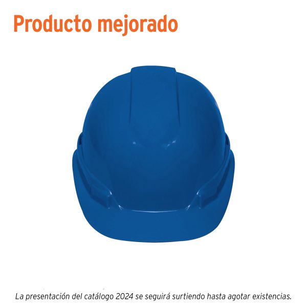10371 - Casco de seguridad, ajuste de matraca, azul, Truper