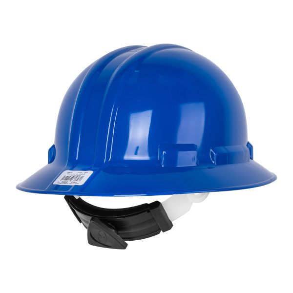 10570 - Casco de seguridad ala ancha, azul, Truper