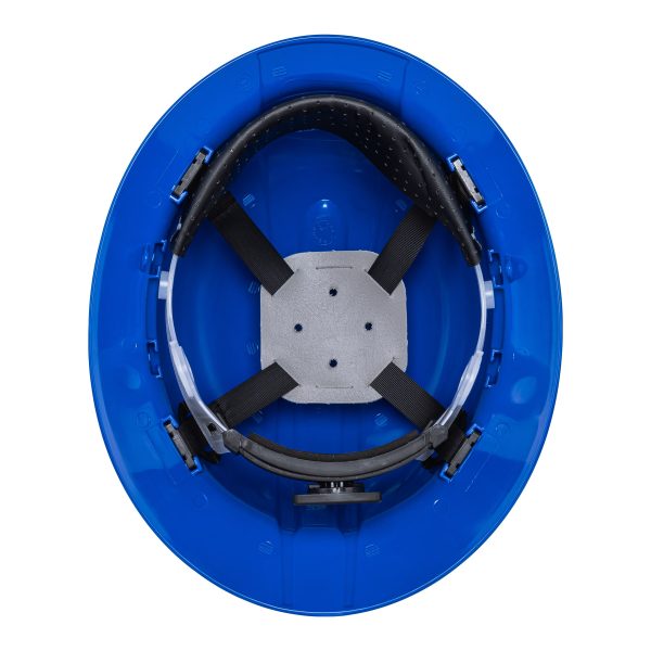 10570 - Casco de seguridad ala ancha, azul, Truper