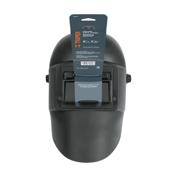 13729 - Careta p/soldar con lente abatible, sombra 11, TRUPER