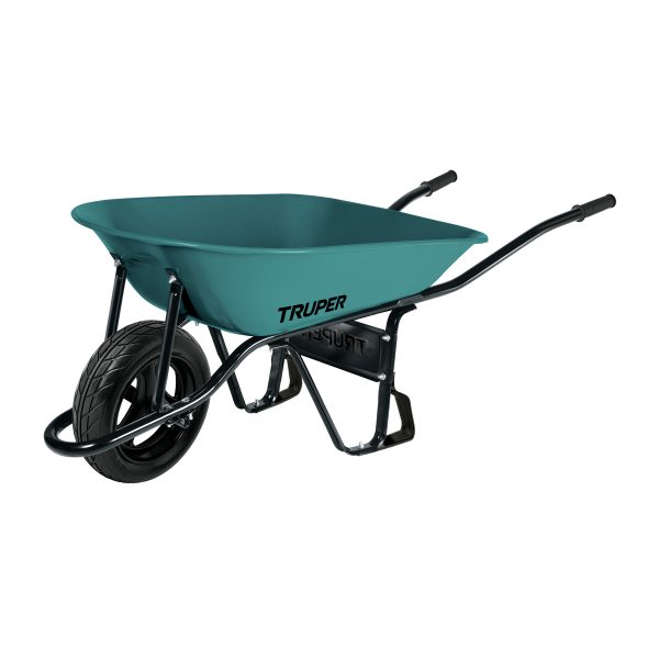 10079 - Carretilla 5 ft3 Imponchable, bastidor tubular, Truper