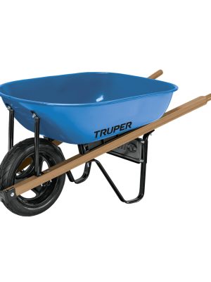 10908 - Carretilla 5.5 ft3 imponchable, bastidores madera, TRUPER