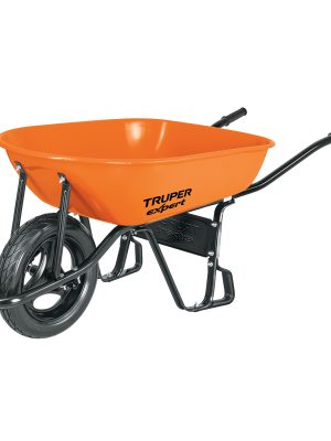100416 - Carretilla 5.5ft3 Imponchable bastidor tubular,Truper Expert