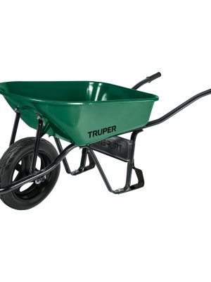 10253 - Carretilla 4.75 ft3 angosta, Imponchable, tubular, Truper