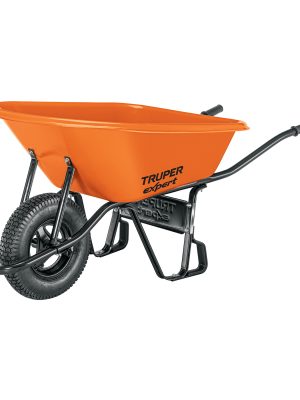 103008 - Carretilla 6ft3 Expert plástica, neumática, bastidor tubular