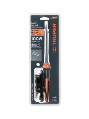 14623 - Cautín 100 W tipo lápiz para trabajo pesado, Truper