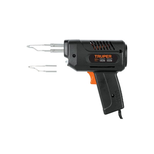 17548 - Cautín 140 W tipo pistola con 2 temperaturas, Truper