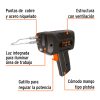 17548 - Cautín 140 W tipo pistola con 2 temperaturas, Truper