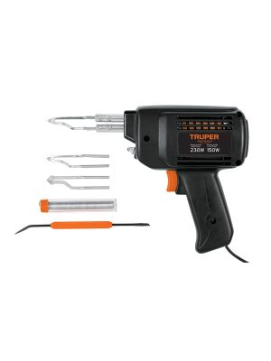 17549 - Cautín 230 W tipo pistola con 2 temperaturas, Truper